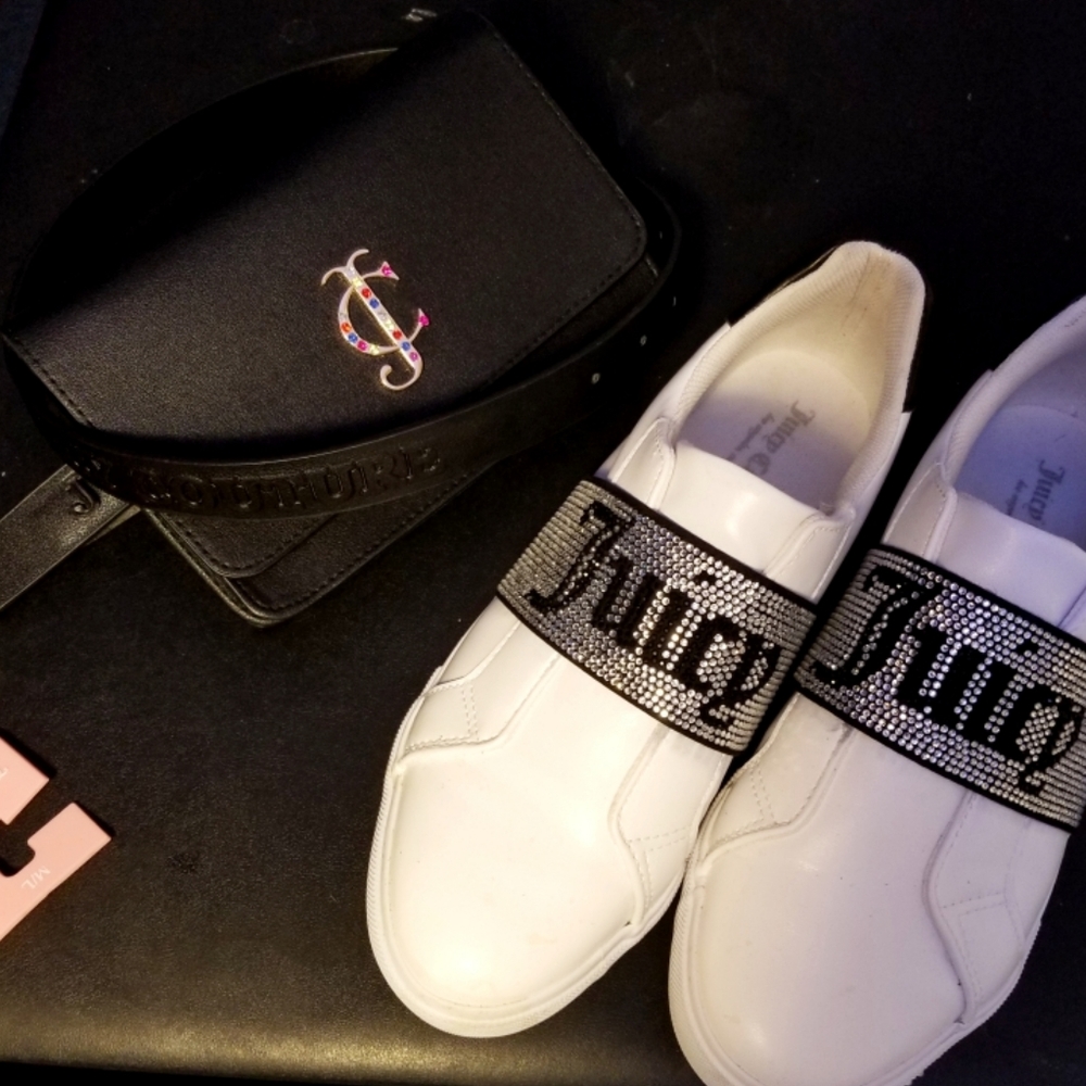 Juicy Couture sneakers & belt bag